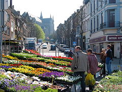 Blomstermarkedet på søndag