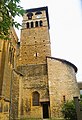 Clocher et abside de l'ancienne église.