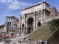 Arc de trionf de Septim Sevèr.