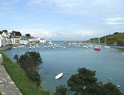 Skyline of Sauzon