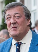 Photographic portrait of Stephen Fry