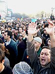 Crowd in the Geração à Rasca demonstration in Lisbon, 12 March 2011.