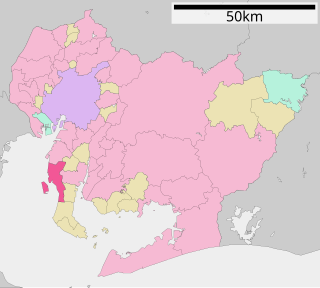 常滑市位置図