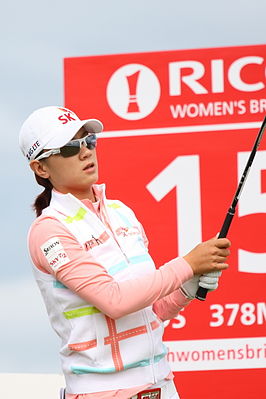 Choi op het Women's British Open in 2013