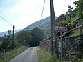 L'entrée du village.