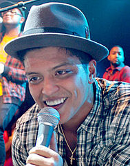 Bruno Mars was born in Hawaii to a father of Puerto Rican and Hungarian and Ukrainian Jewish ancestry and a mother of Filipino and Spanish ancestry.[179]