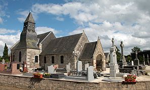 L'église Saint-Martin d'Annebecq.