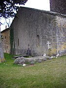 Cimetière de la chapelle.