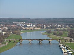 Albertbrücke Dresdenissä