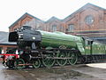 Doncasterilainen veturi "Flying Scotsman"