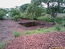 Gandhamardan Bauxite Test pit on hill top