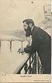 Herzl en Basilea, 1901. Tarjeta postal con la más célebre de las fotografías realizadas por Lilien.