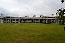 Ground and hostel blocks at IIM Bangalore