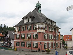 The town hall in Lenzkirch