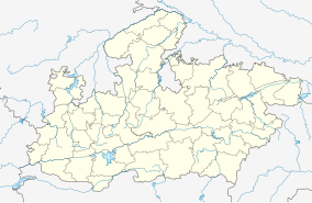 Map showing the location of Bori Wildlife Sanctuary