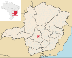 Location in Minas Gerais