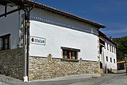 The town hall at Osacáin