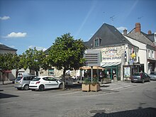 La place du Marché, au centre du quartier commerçant.