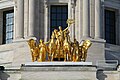 Progress of the State Quadriga, Minnesota State Capitol, St. Paul, Minnesota (1905–1907).