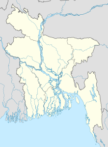 क्रिकेट विश्वचषक, २०११ is located in बांगलादेश