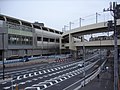 かつて踏切があった京急蒲田駅