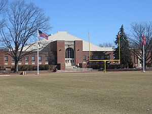 The Lavino Field House, home of Lawrenceville athletics (now part of the Tsai Field House)