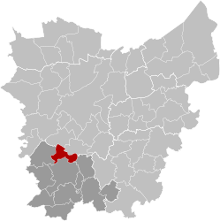 Zingem – Mappa