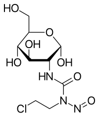 Strukturformel von Chlorozotocin