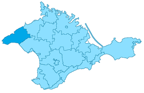 Poziția localității Ciornomorske