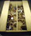 Image 20A funerary model of a bakery and brewery, from the Eleventh dynasty of Egypt, c. 2009–1998 BCE (from History of beer)