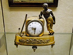 Horloge dite "au nègre".