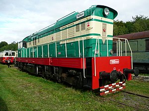 T 669.0001 im Eisenbahnmuseum Lužná u Rakovníka