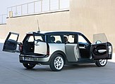 Mini Clubman: Portaltür auf Beifahrerseite und zweiflügelige Hecktür