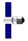 Piirros Tiangong 1 -asemasta