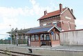 La gare de Versigny sur la ligne d'Amiens à Laon.