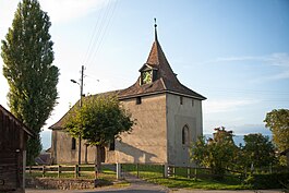 Vuarrens village church