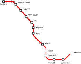 Image illustrative de l’article Métro d'Adana