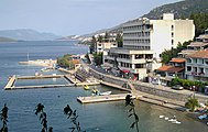 Promenade along Neum's shoreline