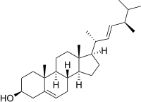 Structuurformule van brassicasterol