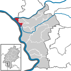 Ginsheim-Gustavsburg – Mappa