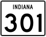 State Road 301 marker