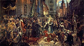 La La Constitution du 3 mai 1791 par Jan Matejko.