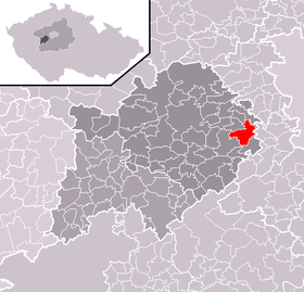 Localisation de Mořina