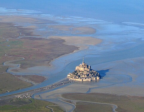 Vista aèria del Mont Saint-Michel, 2005