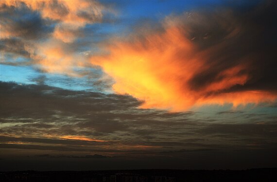 Clouds at Sunset in Lublin