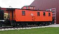 A cupola caboose at the National Railroad Museum, Green Bay, Wisconsin