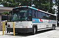 Image 56An integral bodywork MCI 102DL3, an intercity bus owned by Greyhound Lines, typical of those used in the 1990s and early 2000s. (from Intercity bus service)