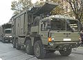 sLKW von ÖAF des Bundesheers bei der Parade am Nationalfeiertag