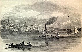 New Westminster en 1865