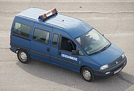 Peugeot Expert de la gendarmerie, phase 1